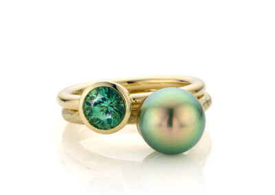 Twee ringen die samen een prachtig duo vormen