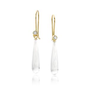 Hooks complete set met diamant en bergkristal
