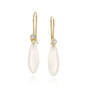 Hooks complete set met diamant en maansteen