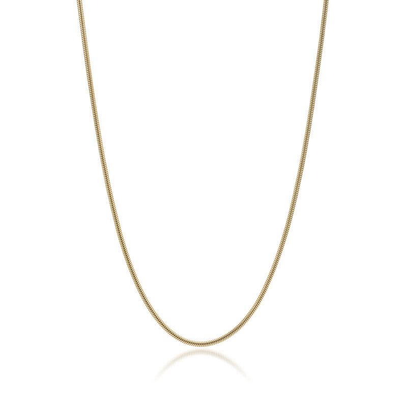 Inside Out hanger met witte zoetwater parel en diamant - Afbeelding 4
