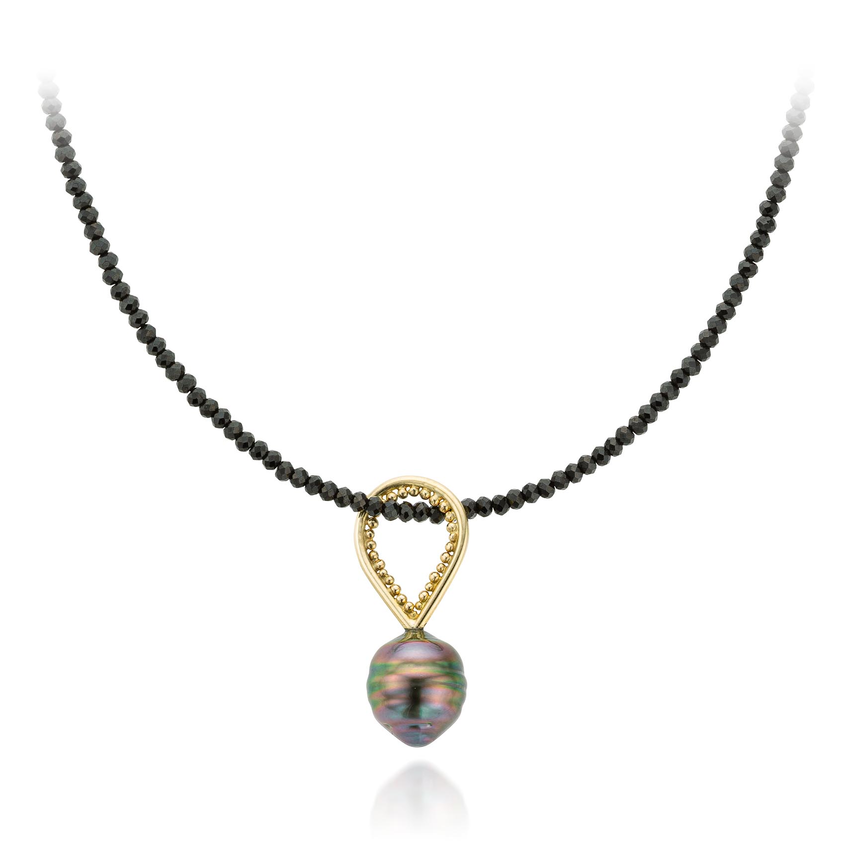 Black spinel necklace - Image 4
